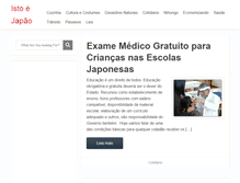 Tablet Screenshot of istoejapao.com